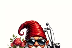 Bad to the Gnome PNG Image for Crafting, Card Making Product Image 3