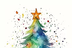 Pastel Candy Christmas Tree PNG | Merry Christmas PNG Product Image 10