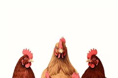 Cute Chicken Breeds, Farm Gift for Women & Animal Lovers Product Image 8