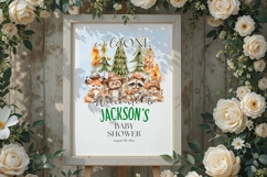 Baby Shower Welcome Sign Template 140 Product Image 5