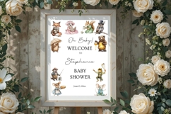 Baby Shower Welcome Sign Template 189 Product Image 4
