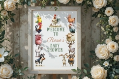 Baby Shower Welcome Sign Template 117 Product Image 5