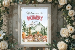 Baby Shower Welcome Sign Template 135 Product Image 6