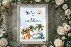 Baby Shower Welcome Sign Template 198 Product Image 3
