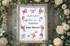 Baby Shower Welcome Sign Template 175 Product Image 4
