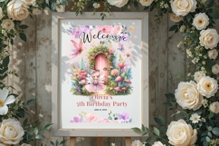 Baby Shower Welcome Sign Template 159 Product Image 5