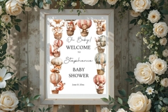 Baby Shower Welcome Sign Template 188 Product Image 4