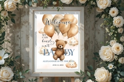Baby Shower Welcome Sign Template 173 Product Image 4