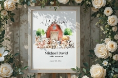 Baby Shower Welcome Sign Template 134 Product Image 4