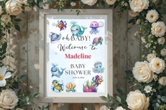 Baby Shower Welcome Sign Template 176 Product Image 5
