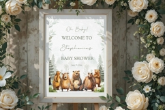 Baby Shower Welcome Sign Template 148 Product Image 4
