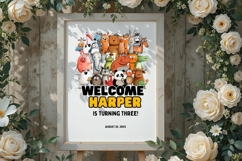 Baby Shower Welcome Sign Template 130 Product Image 5