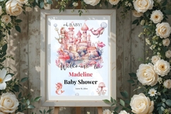 Baby Shower Welcome Sign Template 174 Product Image 5