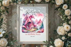 Baby Shower Welcome Sign Template 160 Product Image 5