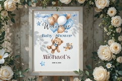 Baby Shower Welcome Sign Template 145 Product Image 4