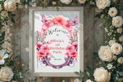 Baby Shower Welcome Sign Template 161 Product Image 6