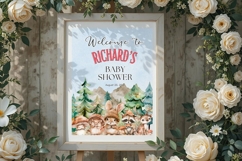 Baby Shower Welcome Sign Template 139 Product Image 4