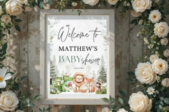 Baby Shower Welcome Sign Template 150 Product Image 6