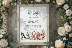 Baby Shower Welcome Sign Template 115 Product Image 7