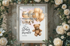 Baby Shower Welcome Sign Template 183 Product Image 5