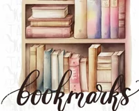 Bookmarks Are For Quitters Png | Reading Png Quote Product Image 7