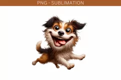 Funny Dog PNG Sublimation Designs for Crafting & Card Making Product Image 2
