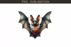 Halloween Bat Digital Print, PNG Designs for Crafting Product Image 2