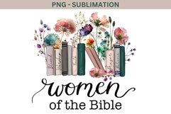 Women of The Bible Png for Sublimation Product Image 1
