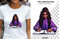 Black Woman PNG Digital Downloads Product Image 1