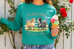 Certified Goat Girl Energy PNG Design Product Image 3