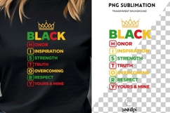 Black History PNG | Black Queen Design Product Image 1