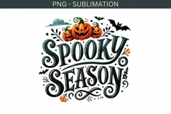 Spooky Season, Fun Halloween Digital Print, Png Product Image 2