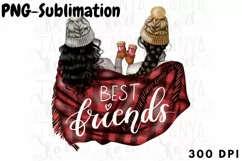 Best Friends Sublimation | Girls Png Product Image 1