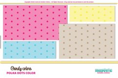 polka dots digital paper, pattern Product Image 2