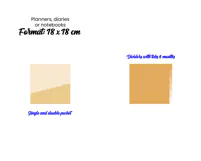 Tabbed dividers with pockets for 18cm x 18cm Product Image 2