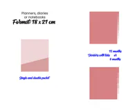 Tabbed dividers with pockets for 18cm x 21cm Product Image 2