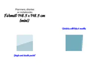 Tabbed dividers with pockets for 148,5cm x 148,5cm Product Image 2
