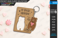 Valentine’s Day Greeting Cards Laser Cut Bundle|Keyrings SVG Product Image 11