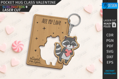 Valentine’s Day Greeting Cards Laser Cut Bundle|Keyrings SVG Product Image 12