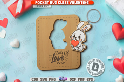 Valentine’s Day Greeting Cards Laser Cut Bundle | Key Rings Product Image 7