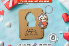 Valentine’s Day Greeting Cards Laser Cut Bundle | Key Rings Product Image 11