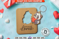 Valentine’s Day Greeting Cards Laser Cut Bundle | Key Rings Product Image 12