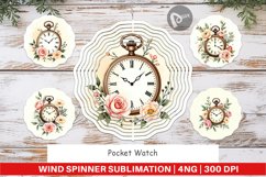 Wind Spinner Pocket Watch Product Image 1