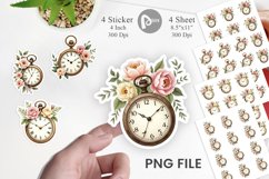 Pocket Watch Sticker Product Image 1