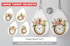 Earring Pocket Watch Product Image 1