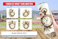 Tumbler Wrap Pocket Watch Product Image 1