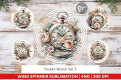 Wind Spinner Pocket Watch Product Image 1
