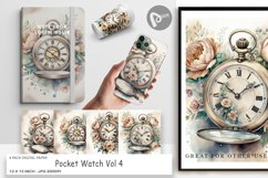 Digital Paper Pocket Watch Product Image 1