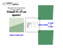 Tabbed dividers with pockets for 21cm x 21cm Product Image 2