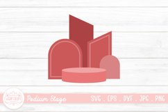 Podium Stage Background For Product Display | Empty Podium Product Image 1